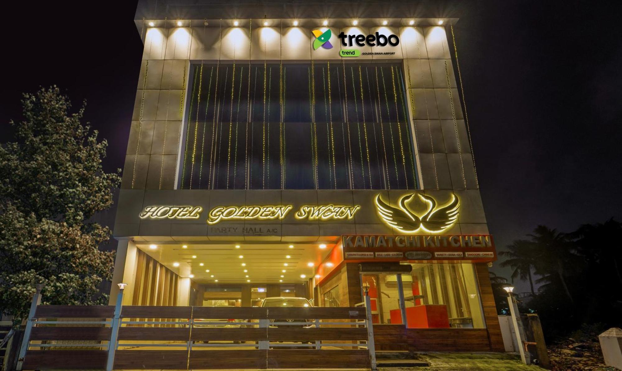 Treebo Trend Golden Swan Airport Free Pick & Drop Hotell Chennai Exteriör bild